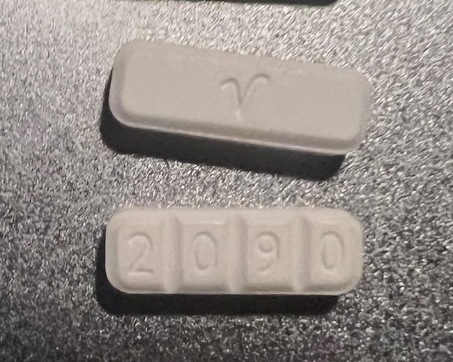 Xanax v 2090 2mg