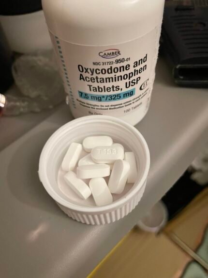 Percocet 7.5 325 mg – Uses, Ingredients & Pill Identification