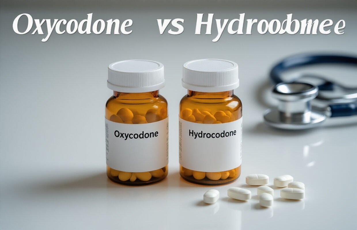 difference between oxycodone and hydrocodone